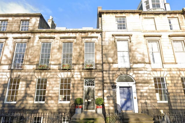 Heriot Row is a prestigious street in the heart of Edinburgh's New Town. Since its construction in 1802 it has housed the rich and famous of the city, including Robert Louis Stevenson. Nowadays, the average house price is £1,331,000