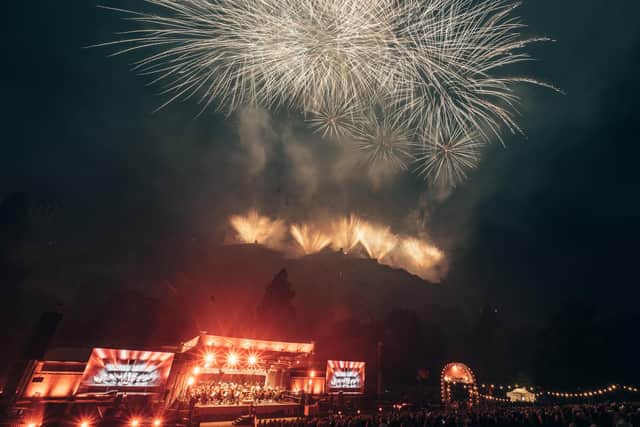 A spectacular fireworks display normally heralds the end of Edinburgh's festivals season. Picture: Ryan Buchanan