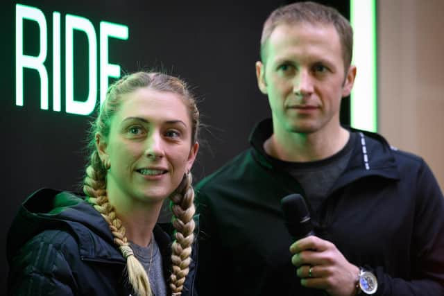 Dame Laura Kenny and her husband and husband Jason Kenny,