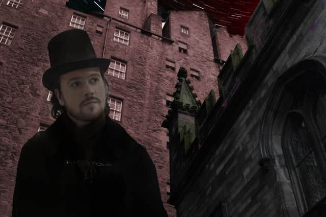 The ghost of Charles Dickens haunts the streets of Edinburgh's Old Town in What The Dickens?