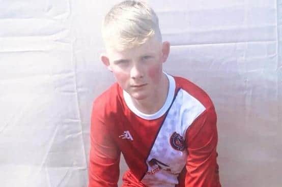 Andrew MacKinnon died while playing football at Forrester High School in Edinburgh