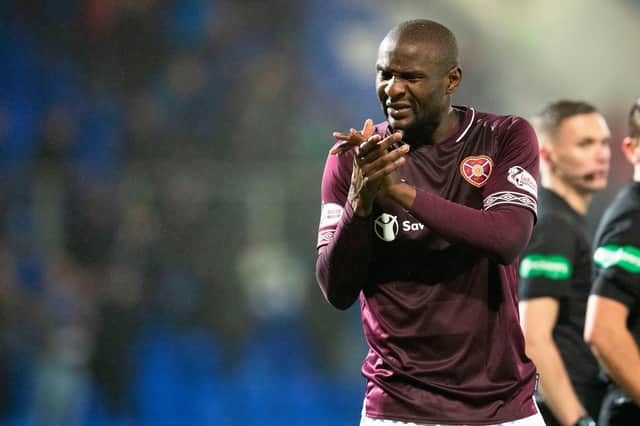 Clevid Dikamona has signed paperwork to finalise his Hearts departure.