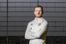 Hearts midfielder Andy Halliday is ready to take on Celtic this weekend.