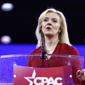 Liz Truss addresses the Conservative Political Action Conference, an annual political conference attended by conservative activists and elected officials from across the United States