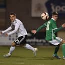 Hearts are linked with interest in Trai Hume (right) pictured in action for Northern Ireland during an U19 international friendly match against Germany on November 18, 2019 (Photo by Charles McQuillan/Getty Images for DFB)