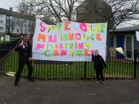 Locals hope to save the Muirhouse Millennium Centre.