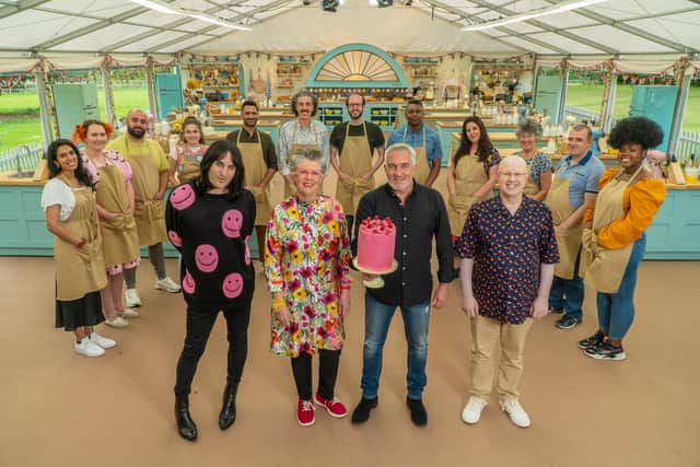 Noel, Prue, Paul and Matt with The Bakers. Picture: Mark Bourdillon/Love Productions