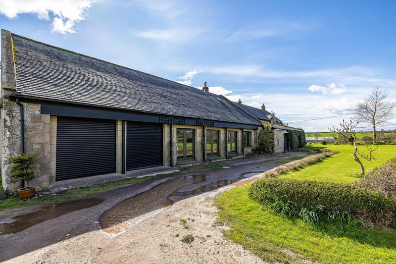 Externally, Broadhaugh Barn is wonderfully positioned within mature garden grounds that comprise of both soft and hard landscaping, while also offering a high level of off-street parking facilities by way of the double integral garage and multi-car driveway.
