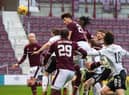 The win over Ayr was a slog at times for Hearts. Picture: SNS