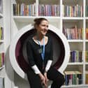 Library advisor Anna Plichta-Les pictured at the Children's Library Edinburgh