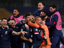 Scotland will look to channel the feeling of qualifying for next year's Euros as they target Nations League victory and a World Cup play off spot. (Pic: Getty Images)