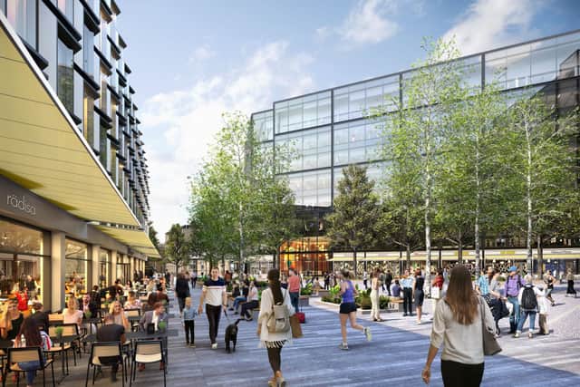 Haymarket Edinburgh aims to provide a vibrant new landscaped public realm for the city centre.