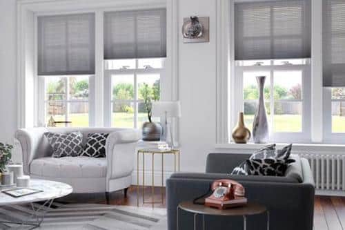 Window furnishings can help keep your house warm.