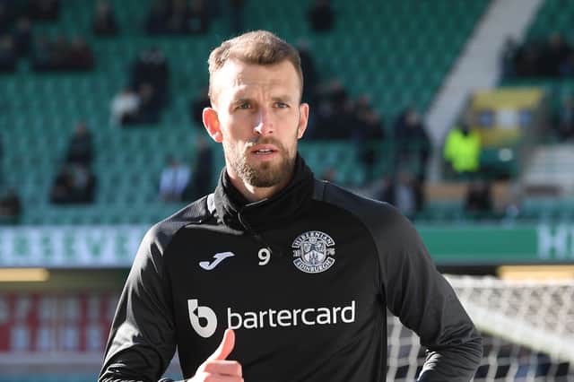 Christian Doidge is happy to take on the goals mantle in Kevin Nisbet's enforced absence