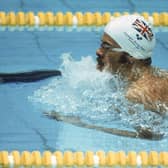 David Wilkie wins gold in the breaststroke at the 1976 Olympic Games in Montreal