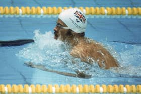 David Wilkie wins gold in the breaststroke at the 1976 Olympic Games in Montreal