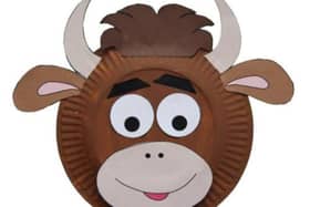 Make an Ox face mask to celebrate the Year of the Ox, using the step by step guide below