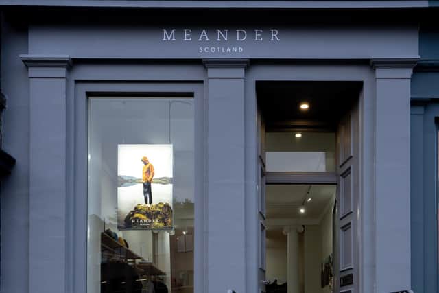 The new store on North West Circus Place, which Meander Apparel says will allow it to focus on building the brand. Picture: contributed.
