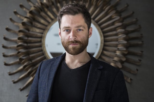 Thirty-nine-year-old Glasgow-born Richard Rankin is a film, television and theatre actor, best known for the Scottish sketch show Burnistoun and his role as Roger Wakefield MacKenzie in Outlander.  Photo: Robert Perry.