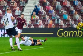 Hearts will be looking to defeat Dundee once more this season. Picture: SNS