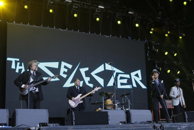 The Selector performing at Let's Rock 2022, held at Dalkeith Country Park. Photo by Steve Gunn.