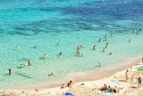 Majorca is well known for its beautiful sandy beaches.