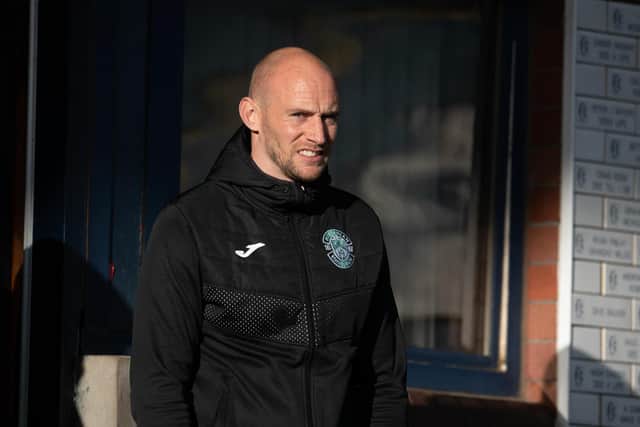 Interim Hibs boss David Gray had plenty to say after watching his side succumb to defeat against Dundee