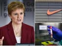 Nicola Sturgeon has come under fire for the Scottish Government's handling of the Nike conference outbreak.