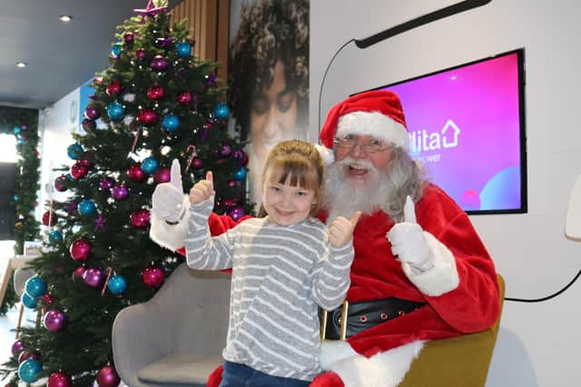 Families can visit Santa at his grotto between 12pm and 3pm on December 22. The free event is located at at Utilita's Energy Hub at 41 Newkirkgate.