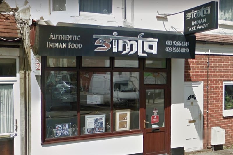 10: Simla in New Road, Buckland, is the takeaway that takes us into our top 10.