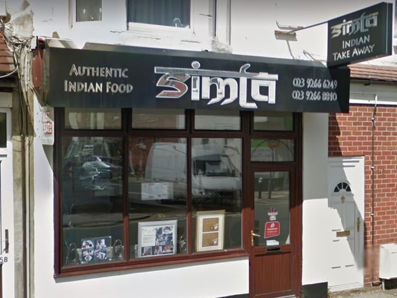 10: Simla in New Road, Buckland, is the takeaway that takes us into our top 10.