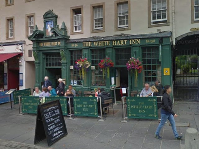 The White Hart is another pub which is often argued to be the oldest pub in Edinburgh. The pub is first mentioned in records in 1516 and it is believed that parts of the building - and the cellar in particular - date back to that time.