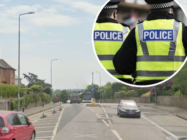 Police were called to Edinburgh's Willowbrae Road after reports of a crash