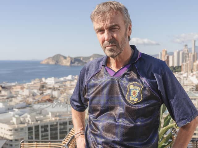 Dennis Crown (John Hannah) is an ex-copper looking for a quiet life in the new Channel 5 drama Benidorm is Murder. (Picture: 5 Broadcasting Ltd/Clapperboard)