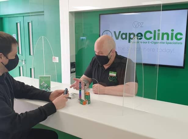 Last summer, the firm opened a 'vape clinic' within its Newbridge store with plans in place to roll out the service across the entire retail estate.