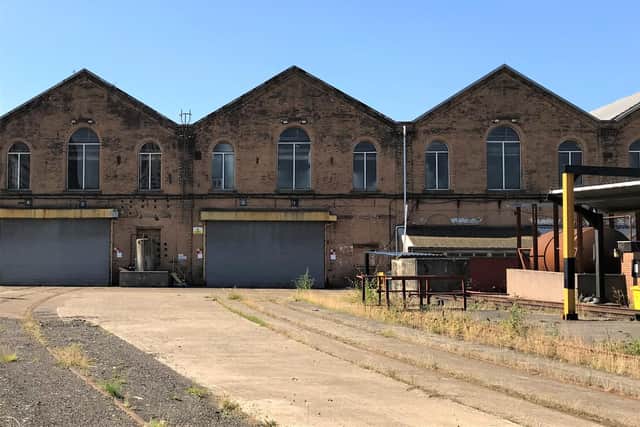 The St Rollox Locomotive Works in Springburn, Glasgow
Pic: HES