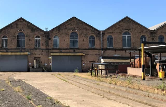 The St Rollox Locomotive Works in Springburn, Glasgow
Pic: HES