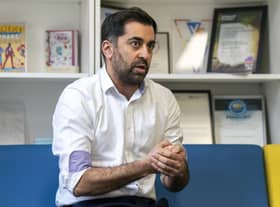Health Secretary Humza Yousaf says the hospital will go ahead despite the delays and cost increase.  Picture Jane Barlow/PA Wire.