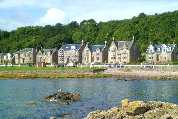 The only town on the island of Great Cumbrae which lies just offshore from Largs coast. Millport curves around an attractive hilly bay on the south coast.