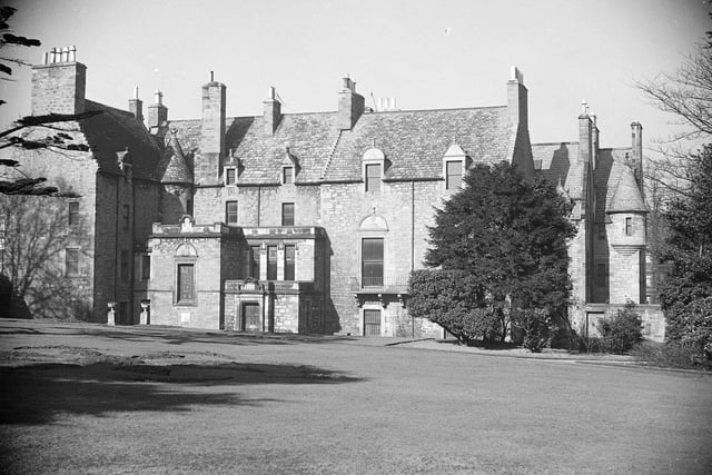 James Gillespie's High School's Bruntsfield House pictured in October 1956.
