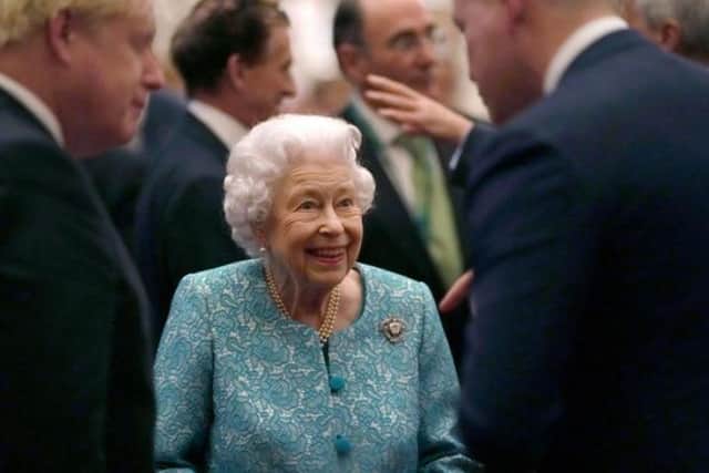 The Queen was seen by specialists at the private King Edward VII’s Hospital in central London.
