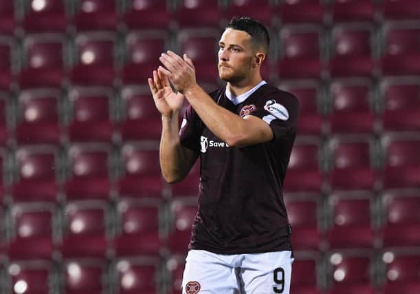 Conor Washington is poised to leave Hearts for Charlton.