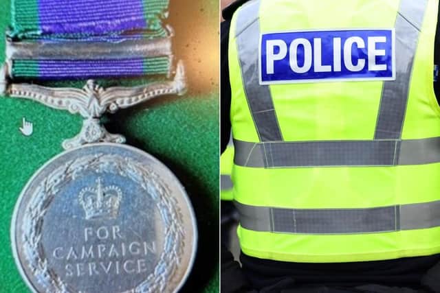 Thieves wearing balaclavas broke into an Edinburgh home and stole jewellery and a war medal