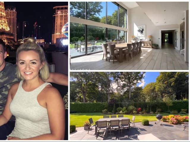 Lisa and Craig Charters, who angered neighbours with plans to turn an Edinburgh bungalow into a £5million mansion have moved to East Lothian. Property photos: Ellisons.both 35, forked out £200,000 over the asking price for a stunning £2.9million property in November.