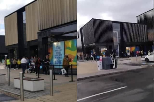 Armed with their wallets, purses and bags for life, many headed straight for Primark, and joined the queue of around 50 people as of 9am on Monday, ready for the upcoming battle at Edinburgh’s outdoor retail park.