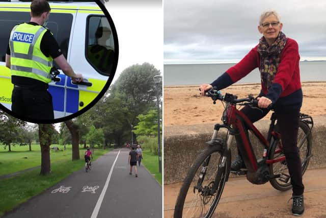 Edinburgh crime news: A woman has spoken out after being harassed while out cycling in the Meadows