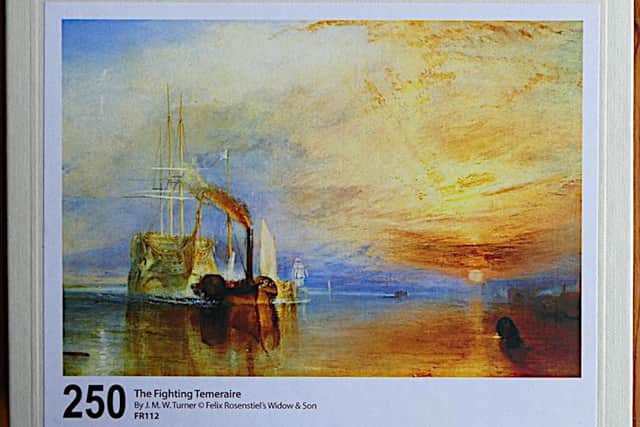 A jigsaw of a famous JMW Turner painting is one of the highlights