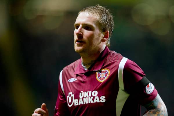 Ryan Stevenson recalled an eye-opening experience when he arrived at Hearts. Picture: SNS
