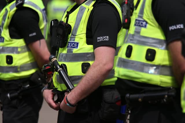 Seven people have been arrested after a major police operation in Edinburgh. (Photo credit: Andrew Milligan/PA Wire)
