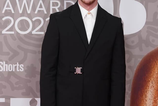 England footballer Declan Rice hits the red carpet at the Brit Awards 2023 at the O2 Arena, London.